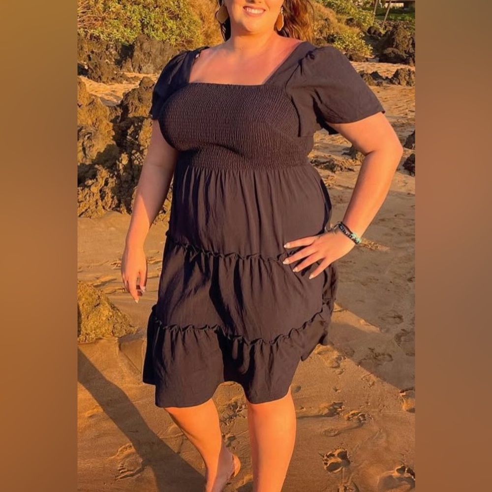 Jessica Howard Midnight Blue Midi Dress